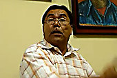 Domingo Perez, General Secretary of UNE 