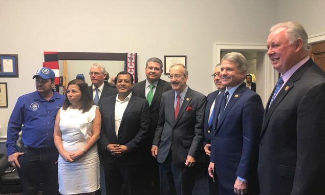 Nicaraguan opposition groups meet with US Congress members, October 2019