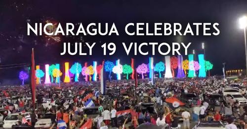 Tens of thousands flocked to Managua on 19 July to celebrate the 42nd anniversary of the Nicaraguan Revolution