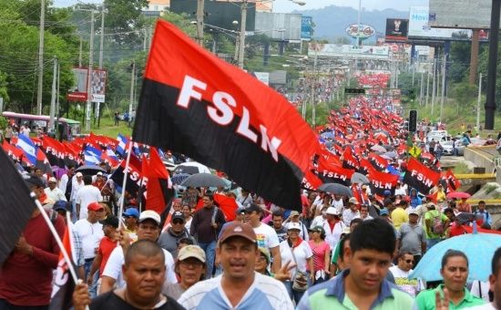 Nicaraguans celebrate the inauguration of the 'People as President'