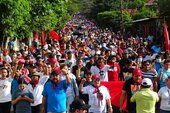 Nicaraguans take to the streets in support and celebration of Government decision
