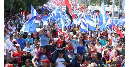 On 19 July each year, Nicaraguans take to the streets to celebrate the anniversary of the triumph of the Sandinista Revolution. This year marked the 44th anniversary.